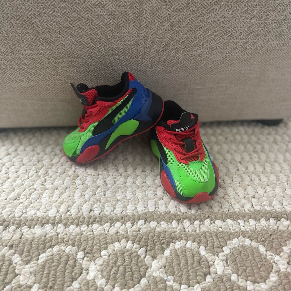 Puma RS-X Toddler 5c (Red, Green, Blue)